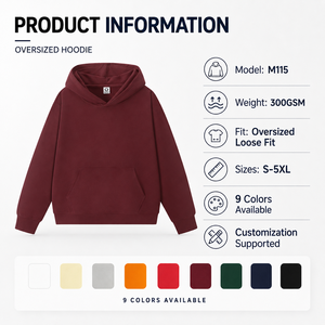 Fabricante <span class=keywords><strong>de</strong></span> Sudaderas con Capucha Lisas Personalizadas, OEM ODM, Sudaderas Extra Grandes y Gruesas, Etiqueta Privada, Venta al Por Mayor - Product Image 4