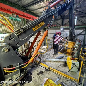 מפצץ סלעים הידראולי מכני עם שלט רחוק לסיבוב מלא ותחנת משאבה הידראולית חשמלית - Product Image 4