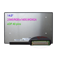 Écran LCD pour ordinateur portable ASUS Adol, LM140GF2L01, 14,0 pouces, 2560x1600 EDP, fin, 40 broches, IPS, bord étroit, 16,7 millions de couleurs, 100% SRGB, qualité A+