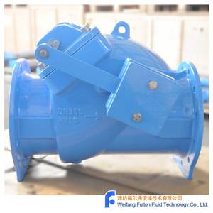 Vanne de refoulement à <span class=keywords><strong>clapet</strong></span> en fonte ductile avec joint en caoutchouc pour <span class=keywords><strong>eau</strong></span> <span class=keywords><strong>potable</strong></span>, <span class=keywords><strong>eau</strong></span> usée, DN300 PN10 EN558 Série 48 F6 - Product Image 4