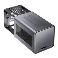 Fabricación de Cajas Metálicas Electrónicas de Escritorio Personalizadas OEM Shengxiang, Caja Metálica para PC de Audio