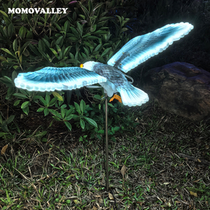 Momovalley jardín LED águila halcón caminar llamada electrónica pájaros venta Navidad Día de la independencia Acción de Gracias iluminación decorativa - Product Image 1