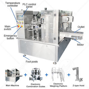 เครื่องเติมโรตารี่กระเป๋าซิปบรรจุเม็ดแพ็คแบบอัตโนมัติจาก orme - Product Image 2