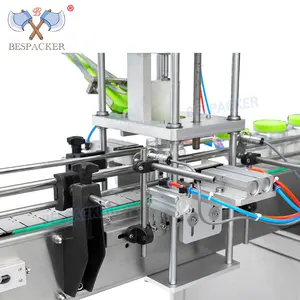 Automatic Water Liquid Paste Plastic Bottle Filling And Capping Machine
