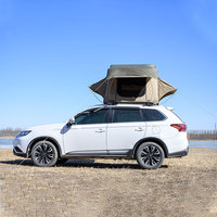 Tente de voiture d'abri de camping imperméable de luxe avec la tente extérieure en aluminium de dessus de toit d'accessoires