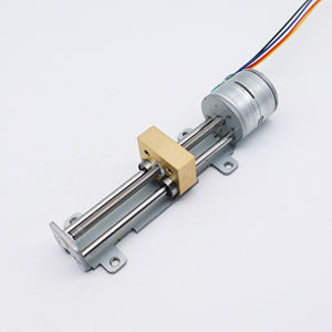 מנוע stepper בורג עופרת 20 מ "מ עם שבץ ליניארי מדריך מכה 5v 12v מגנט קבוע עבור מכשירים רפואיים - Product Image 2