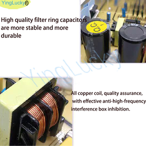 MK-48 48V suku cadang mesin derek cakar logam catu daya Arcade yang dioperasikan dengan koin pendorong otomatis AC 18 V 260V permainan - Product Image 4