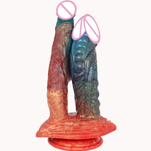 FAAK Nuevo Dildo Monstruoso de Doble Cabeza, Masajeador de Punto G, Juguete Sexual Erótico para Mujeres, Herramienta Sexual Flexible - Product Image 1