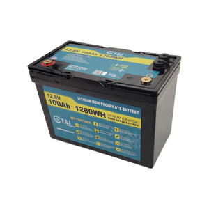 Paquetes de calor de autocalentamiento de batería compacta BCI Group <span class=keywords><strong>27</strong></span> 12,8 V 100Ah Lifepo4 con CANbus M12 Compatible con el sistema NMEA2000 - Product Image 4