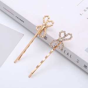 Juego de Pinzas para el Cabello con Forma de Corazón Delicado con Circonita, Pasador Simple para Niños, para Fiestas de Cumpleaños, Pinza Lateral Linda con Cristal - Product Image 4