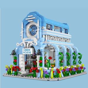 Mould <span class=keywords><strong>King</strong></span> 16048 1289PCS Série Street View <span class=keywords><strong>Maison</strong></span> <span class=keywords><strong>Jardin</strong></span> Botanique Modèle de Blocs de Construction <span class=keywords><strong>Jouet</strong></span> Éducatif Technique Cadeau de Festival - Product Image 4