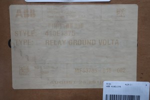Relais de tension de terre PLC 410E1375 - Product Image 2