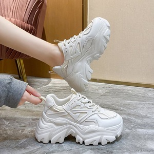Chaussures de style de réveil décontractées pour femmes respirantes Chaussures épaisses Tide Daddy Chunky pour femmes - Product Image 4