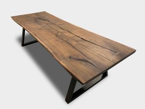 Tùy Chỉnh Thiết Kế Bookmatched Sống Cạnh USA Óc Chó Tấm Mộc Mạc Ăn Nhà Bếp Bảng Rắn Gỗ Tấm Ván Bảng - Product Image 6