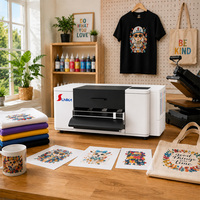 Kit de démarrage d'imprimante DTF Sunika Complete A3 30cm tout-en-un avec logiciel pour l'impression directe sur film pour les entreprises de t-shirts