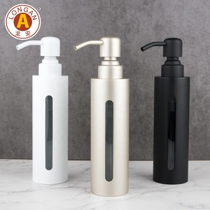 Distributeur de <span class=keywords><strong>savon</strong></span> liquide <span class=keywords><strong>noir</strong></span> mural manuel à prix réduit, vente chaude d'usine, fabricant de distributeurs de gel douche - Product Image 2