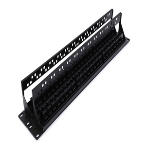Promotion : Panneau de brassage 48 ports Cat7 Cat6a Cat6 UTP 19 pouces 2U double IDC <span class=keywords><strong>T568A</strong></span>/<span class=keywords><strong>B</strong></span> - Product Image 5