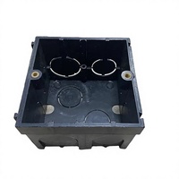 Boîtier de base en plastique pour interrupteurs intelligents SEXANKA, norme européenne pour interrupteurs muraux, modèle S_80