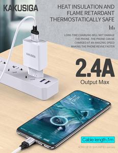 Kakusiga KSC-810 Shunfei Loạt Cách Nhiệt <span class=keywords><strong>USB</strong></span> Để <span class=keywords><strong>Micro</strong></span> Silicone Cáp Dữ Liệu Nhiệt Độ Chống Cháy Lọc Nguy Hiểm - Product Image 3