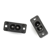 Prise de courant AC-005F avec fusible 30V 1.0A AC Socket Plug Inlet Connector Catégorie
