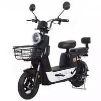 Vélos électriques à prix abordable très demandés en Égypte, E-bike 48V 350W, trottinette électrique rapide, vélo électrique avec pneus à vide de 14 pouces