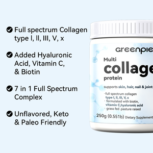 Greenpie Balık Kolajen Peptitleri Protein Tozu OEM Cilt ve Eklem Sağlığı İçin Güzellik Ürünleri - Product Image 4