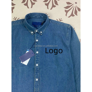 Saldi all'ingrosso <span class=keywords><strong>camicia</strong></span> da <span class=keywords><strong>uomo</strong></span> di buona qualità lavata alla RL RL etichette da <span class=keywords><strong>uomo</strong></span> camicie in Denim a maniche lunghe <span class=keywords><strong>Jeans</strong></span> - Product Image 1