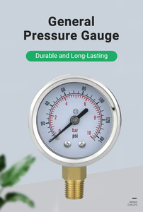 Y50 chất lượng tốt tùy chỉnh 50 mét đo áp suất không khí PSI đơn vị quy mô hiển thị máy đo áp suất thiết bị kiểm tra - Product Image 6