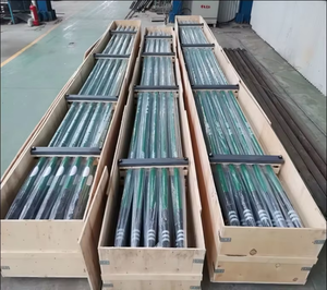 Parede pesada para o êmbolo do metal AISI 1045 Chrome-chapeado tubulação bomba com Monel Alloy Joint - Product Image 3