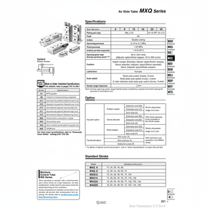 SMC Pneumatics Air Slide Table-Tabla de deslizamiento de aire, 2, 2 - Product Image 1