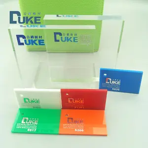 DUKE 수족관 용 높은 투명 Perspex 파스텔 아크릴 시트 6mm