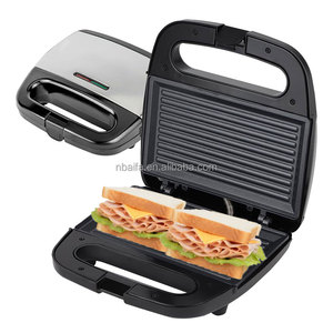 Aifa Panini Press 750W Grille-pain à sandwich avec plaques antiadhésives Machine à <span class=keywords><strong>toastie</strong></span> <span class=keywords><strong>Grill</strong></span> électrique pour snacks Sandwiches Kebabs - Product Image 2