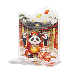 Aimant de réfrigérateur en acrylique artisanal, taille personnalisable, cadeau décoratif créatif pour la maison et la cuisine - Product Image 1