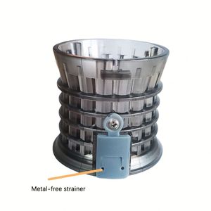 Extracteur de jus à froid compact et silencieux 200W avec séparation de la pulpe, facile à nettoyer, OEM ODM, logo personnalisé, marque privée, pour usage domestique - Product Image 2