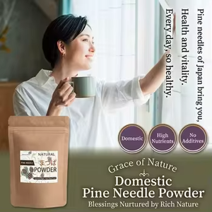 Poudre de feuilles vertes de Japon 100 % pure et naturelle, qualité thé premium, sans pesticide, extrait de plante d'aiguilles de pin - Product Image 2