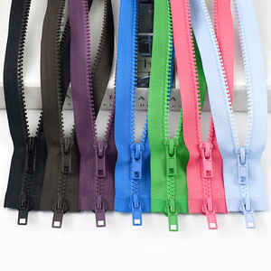 Meetee A3-1 5 # May Phụ Kiện Đôi Mở Cuối Zip Nhựa Dây Kéo Xuống Áo Khoác Áo Khoác Zip Túi Hàng May Mặc Lều Nhựa Dây Kéo - Product Image 3