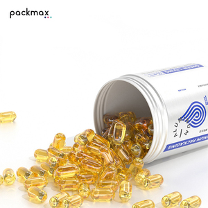 Food Grade Aluminum Rectangle Pill Bottle Fish Oil Vitamin Capsules Airtight Sealed Refillable Medicine Storage Tin Wholesale - Product Image 2