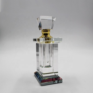 Botella de aceite esencial de Perfume de cristal K9 cuadrada, elegante, de lujo, para <span class=keywords><strong>aniversario</strong></span> de boda, 3ml, 6ml, 12ml - Product Image 2