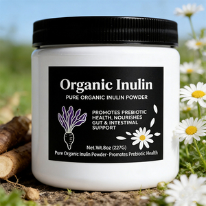 Poudre d'Inuline Biologique OEM Soutient l'Équilibre Digestif et la Santé Intestinale - Product Image 1