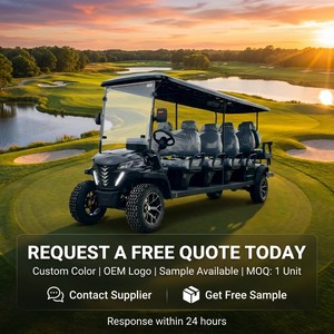 10 Seater Chinese Club Golf Cart <b>72V</b> 4KW Motor 90KM Range With <b>Battery</b> Trustworthy Supplier Chinese Golf Carts for Sale - Product Image 6