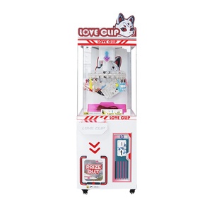 Hot Selling Mini <b>Claw</b> Crane <b>Machine</b> Plush UrableIron <b>Claw</b> MachineToy <b>Game</b> Vending Amusement Love Clip Prize Doll <b>Machine</b> - Product Image 2