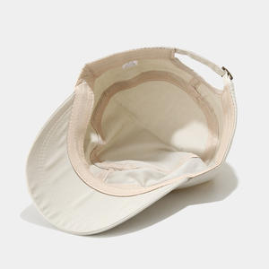 Versatile Flat-Top Baseball Cap for Men Women's Pure Cotton Outdoor Casual Fashion Spring/Summer <b>Belt</b> <b>Buckle</b> Camp Caps - Product Image 6