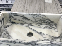 Panneau mural moderne YD STONE Dalle de marbre naturel Calacatta Arabescato Corchia