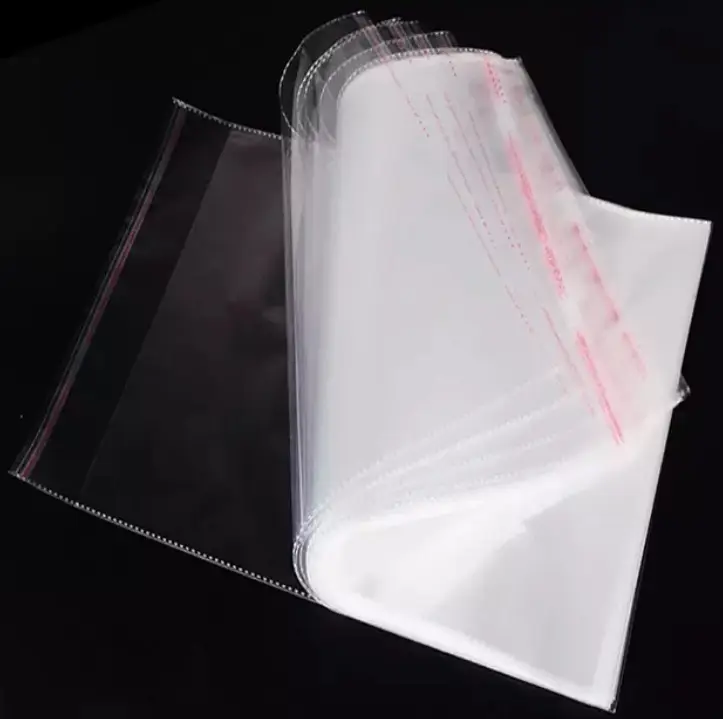 Индивидуальный прозрачный самоклеящийся полиэтиленовый пакет, пластиковый упаковочный пакет для одежды