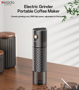 <span class=keywords><strong>Macinacaffè</strong></span> Elettrico Portatile Yesido 25W 1200mAh <span class=keywords><strong>con</strong></span> Motore Silenzioso EC29 - Product Image 2