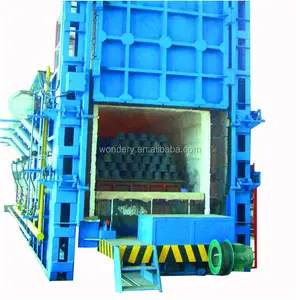 CE Certified Natural Gas Bogie Hearth Quenching Tempering Precision Heat Treatment Furnace For Sale