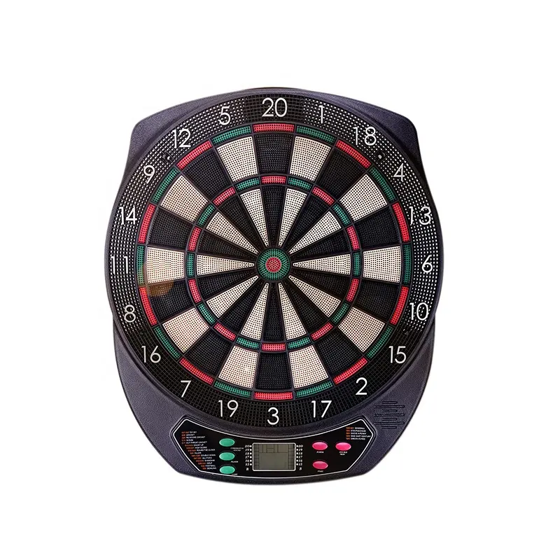 Amazon hot-bán điện tử bảng phi tiêu tip mềm Dartboard Set LCD hiển thị với 12 phi tiêu 100 lời khuyên Power Adapter