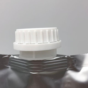 Pochette en aluminium debout avec grand bec avec valve Sac refermable thermoscellable pour vin rouge bière jus boisson - Product Image 3