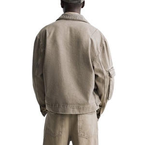 Nouveautés Mode Décontractée Confortable Style Unisexe Veste Oversize avec Col Revers et Manches Longues - Product Image 3