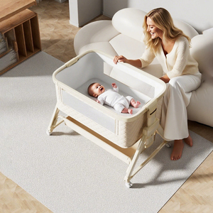 Lits bébé en métal durables, lits pour enfants, <span class=keywords><strong>lit</strong></span> d'appoint portable pour nouveau-né, pour dormir à l'hôtel, dans la chambre, l'appartement, la villa - Product Image 5